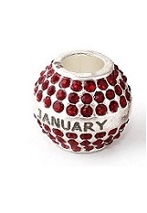 remarkable itty-bitty engraved birthstone charm for babies and kids